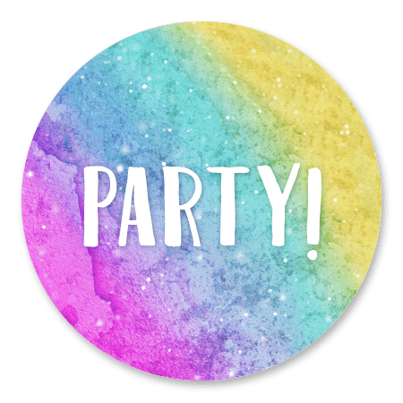 Party - regenboog